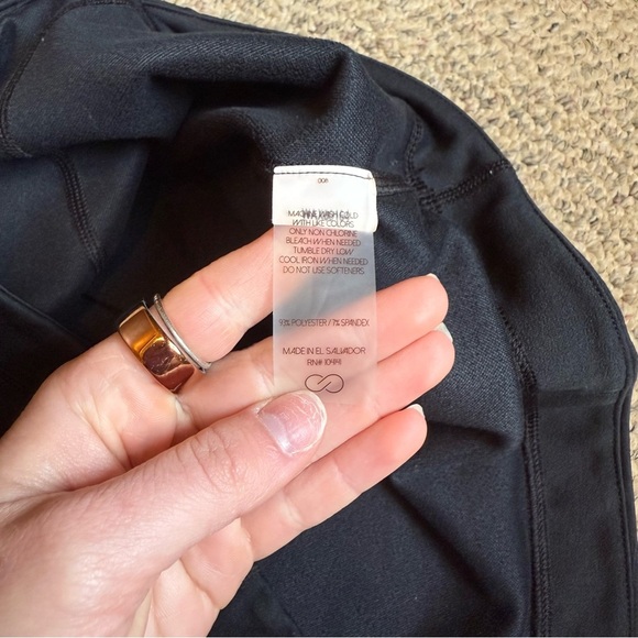 Calia Black Funnel Cowel Neck Long Sleeve Thumb Hole Athleisure Pilates Small - Picture 7 of 10